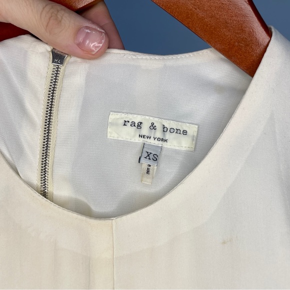 Rag & Bone - Silky Clemence Tank in Antique White - women’s size XS - Picture 2 of 5